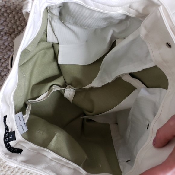 BLINDNESS SS19 White Skinny Cargo Pants Runway Ready-to-Wear Size L - Picture 6 of 14